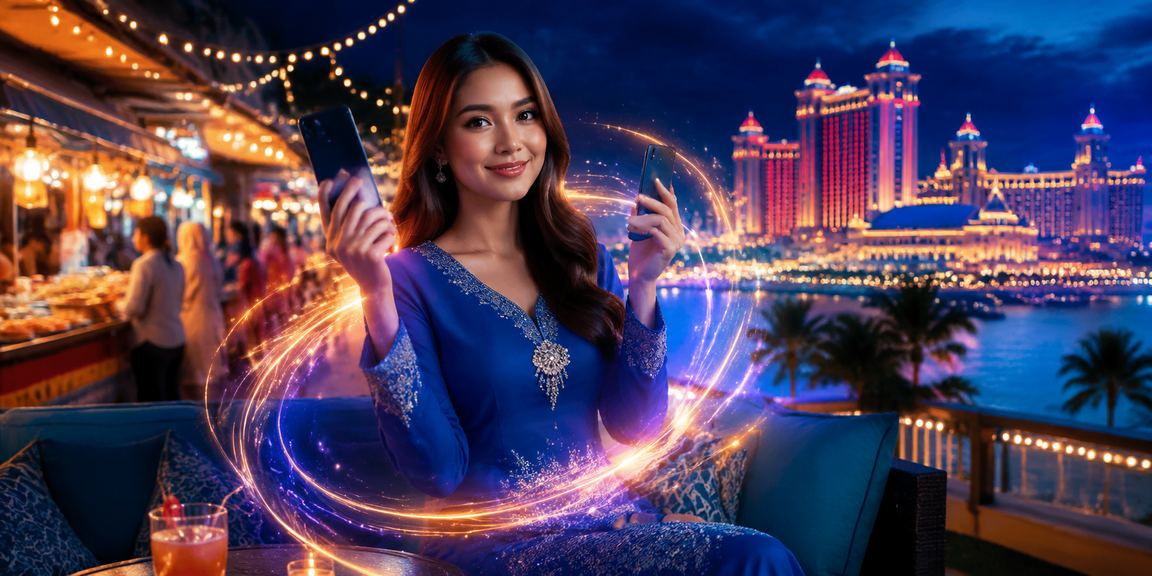 Pengguna klia1 mengikuti perlawanan langsung dari telefon di Genting Highlands
