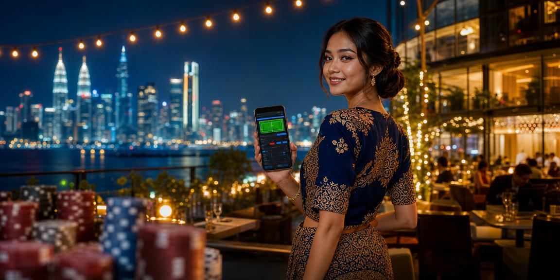 Pengalaman pertaruhan bola sepak menggunakan telefon mudah alih bersama klia1 di Kuala Lumpur